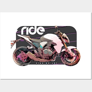 Ride Honda CB1000R 13 cyber Posters and Art